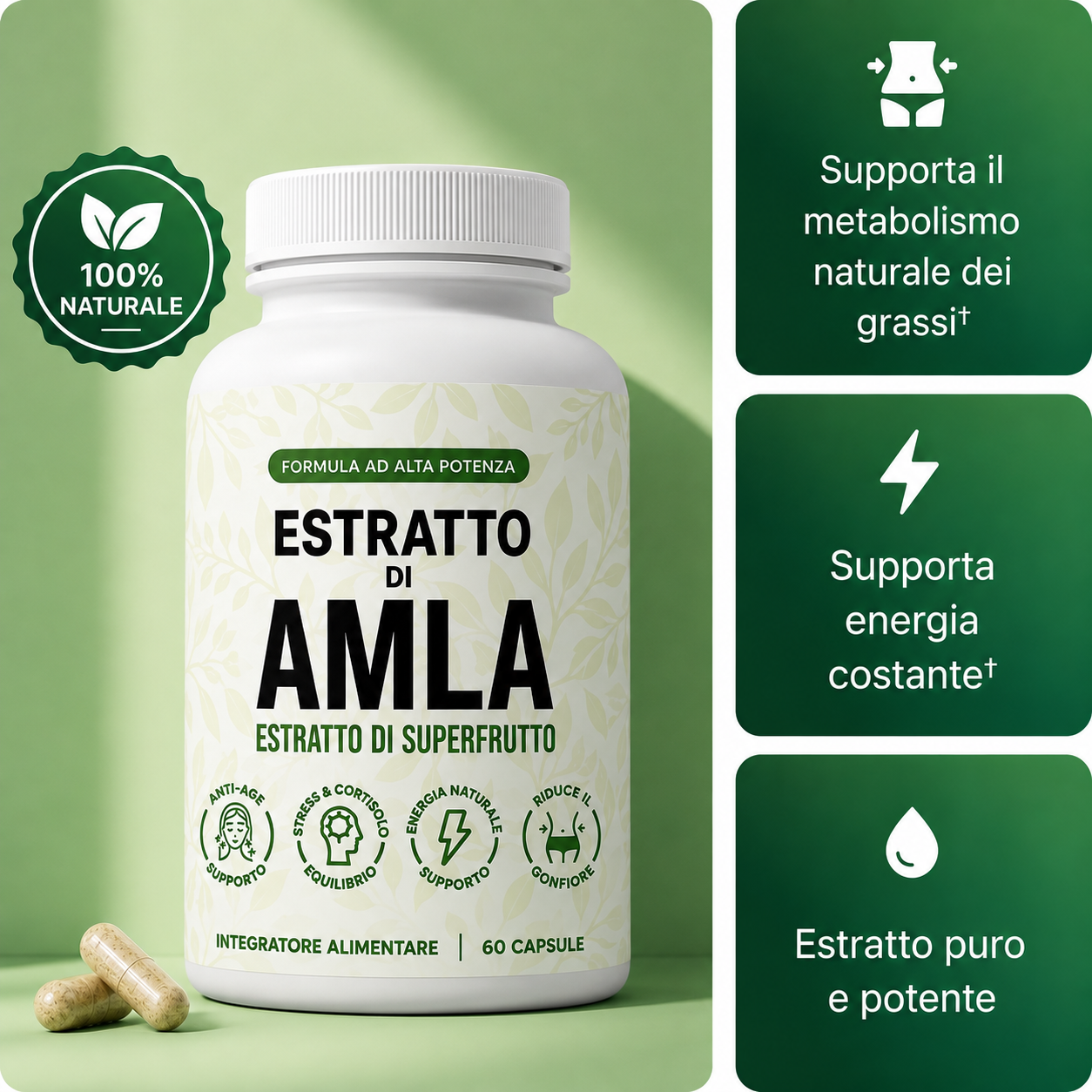 Estratto di Amla in Capsule
